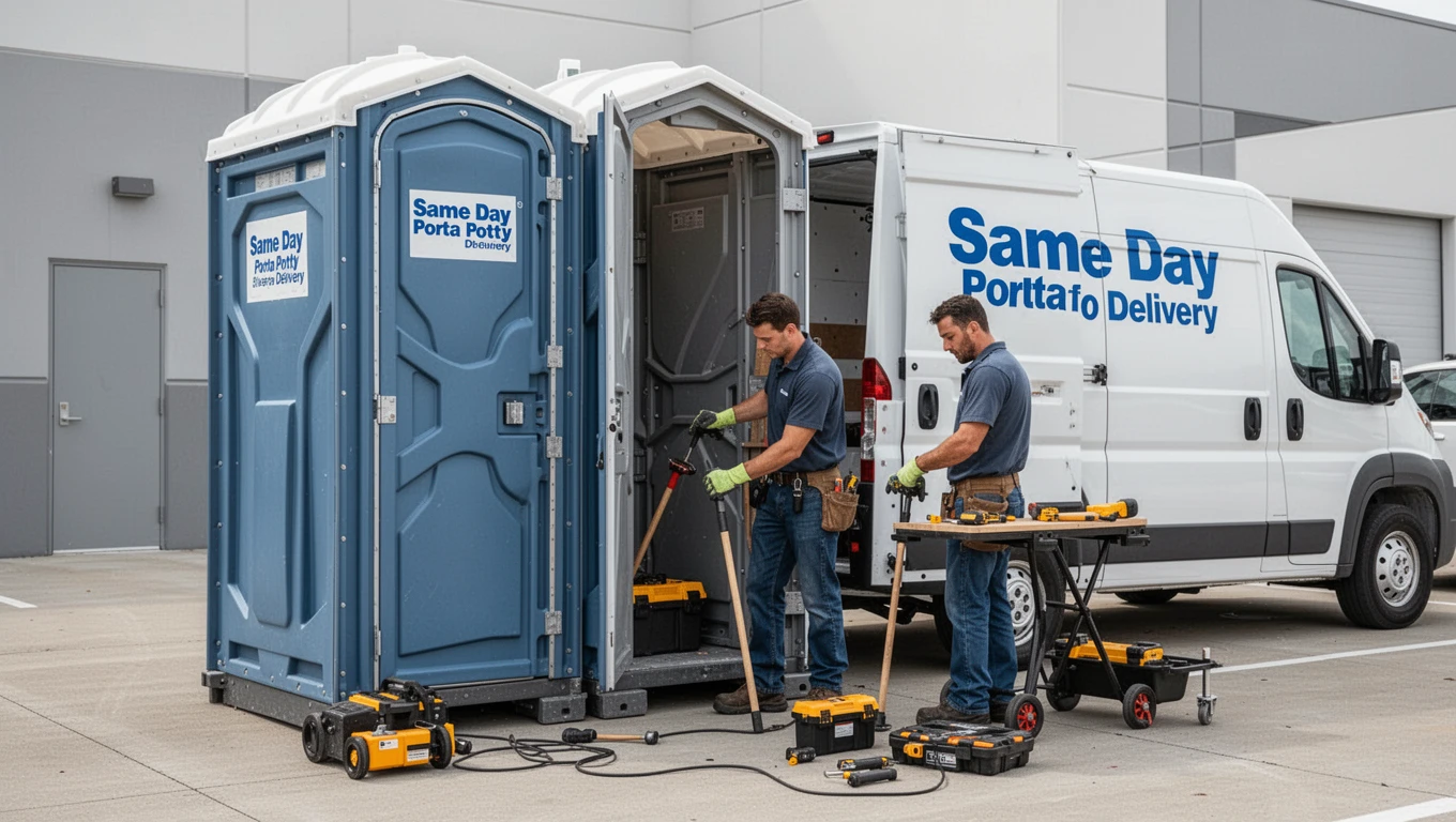 Same Day Porta Potty Delivery